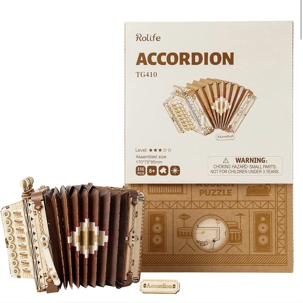 Rolife Accordian 3D Puzzle